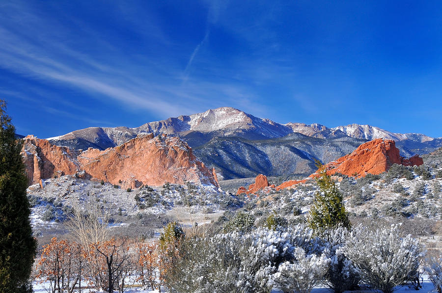 Winter Wonderland in Colorado Photograph by John Hoffman