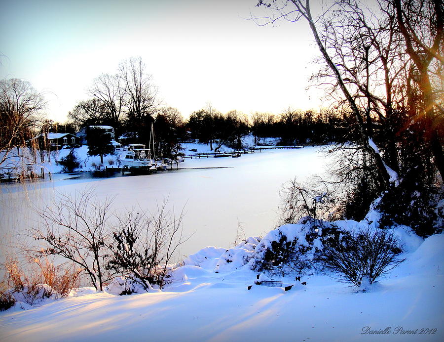 Winter Wonderland In Maryland Usa Photograph by Danielle Parent