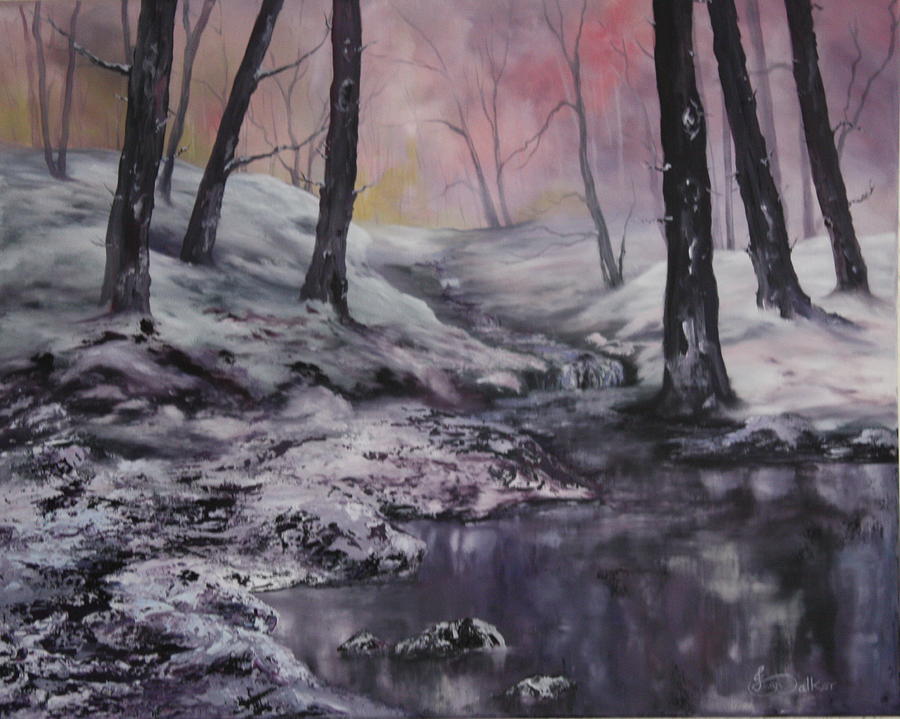 Winter Wonderland Painting by Jean Walker