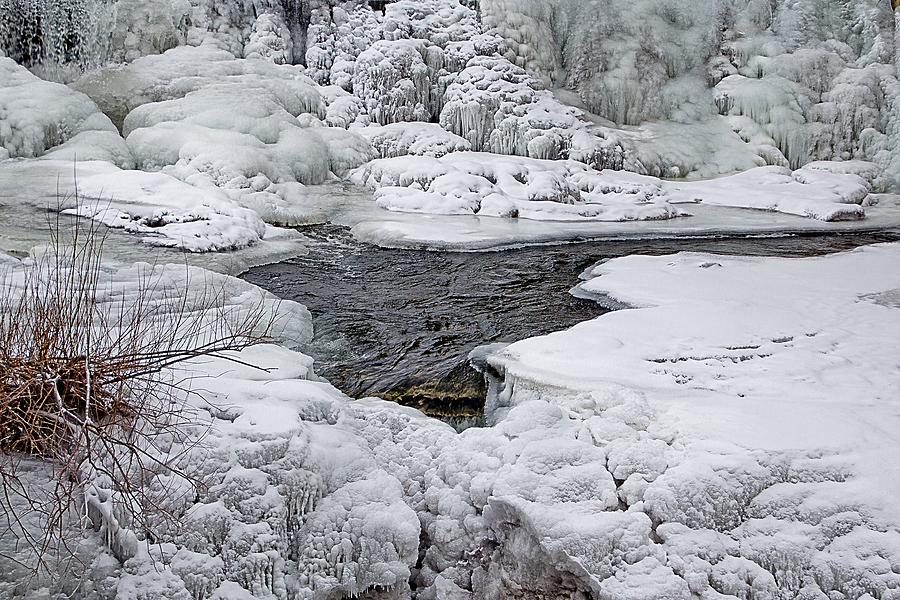 Vermillion Falls Winter Wonderland Photograph by Patti Deters