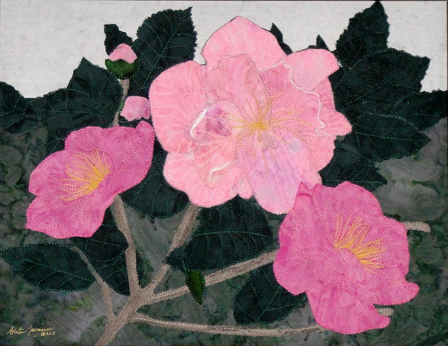 Camellias Painting - Winter Wonders by Anita Jacques