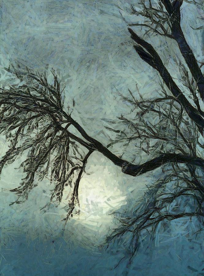 Winter Painting - Winters Embrace by Dan Sproul Winter Painting - Winters Embrace by Dan Sproul