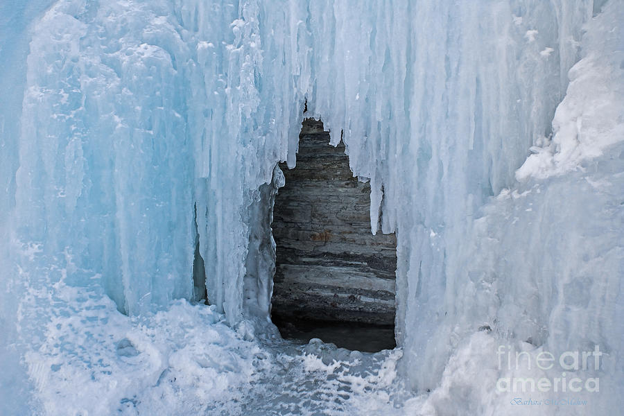 Winters Entrance Photograph by Barbara McMahon