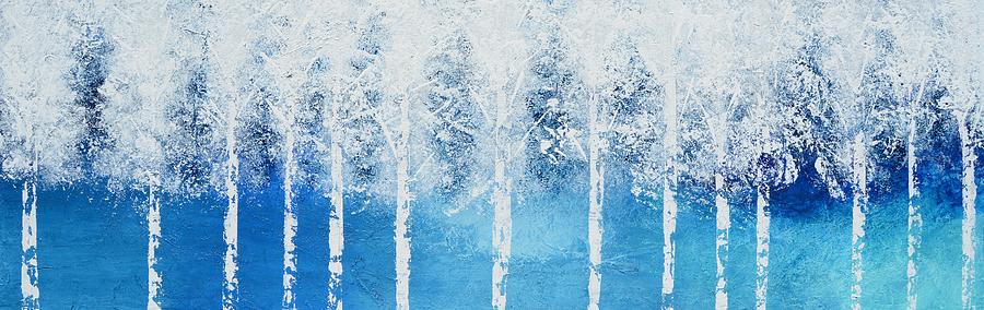 Wintry Mix Painting by Linda Bailey