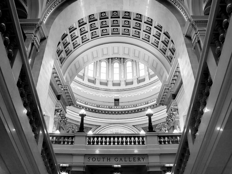Wisconsin Architecture in Black and White Photograph by Jenny Hudson