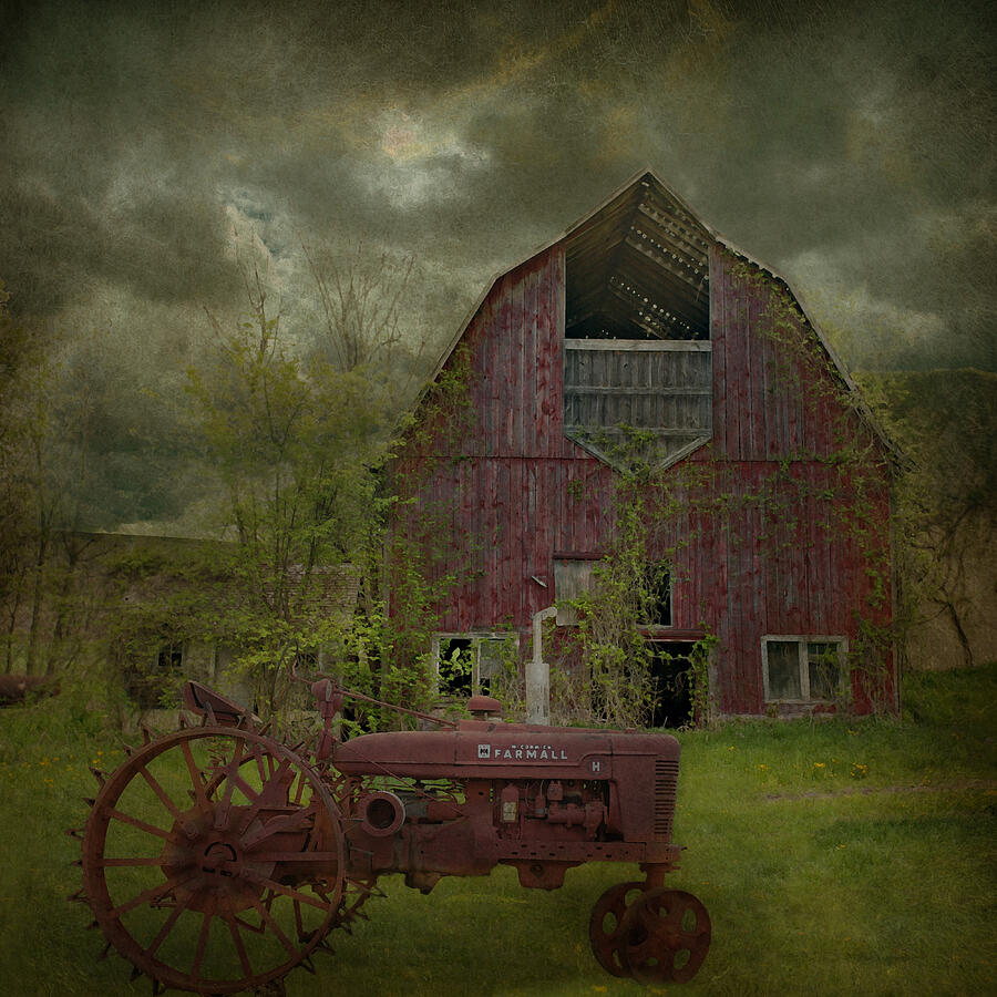 Cheese Photograph - Wisconsin Barn 3 by Jeff Burgess