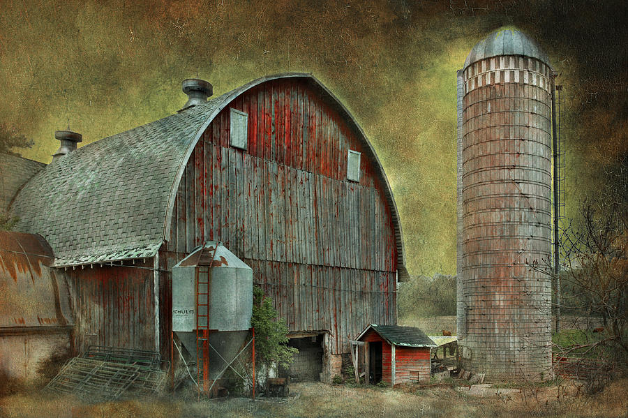 Wisconsin Barn - Series Photograph by Jeff Burgess