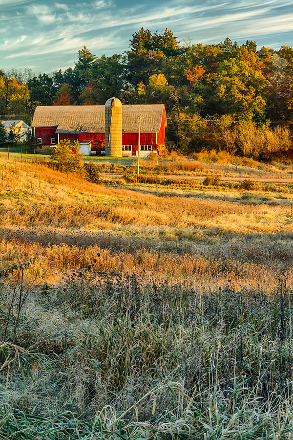 Wisconsin - Country Morning Photograph by Lindley Johnson - Fine Art ...