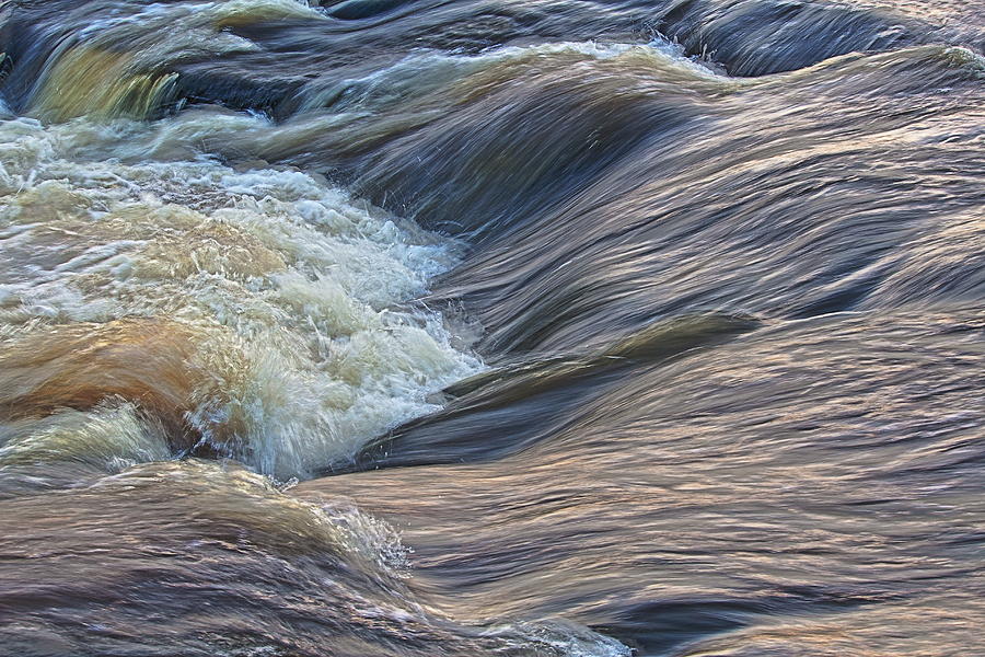 Wisconsin River Flow Photograph by Dale Kauzlaric