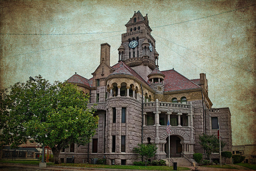 Wise County Courthouse Photograph by Joan Carroll