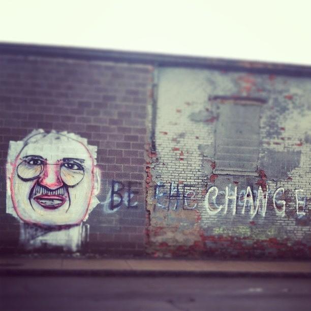 Buffalo Photograph - Wise Words Wednesday. #ghandi #change by Jenna Luehrsen