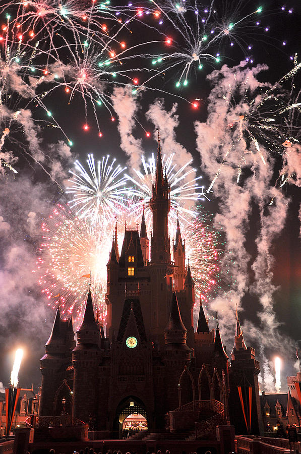 Wdw Photograph - Wishes in the Dark by Jeffrey Stolzberg