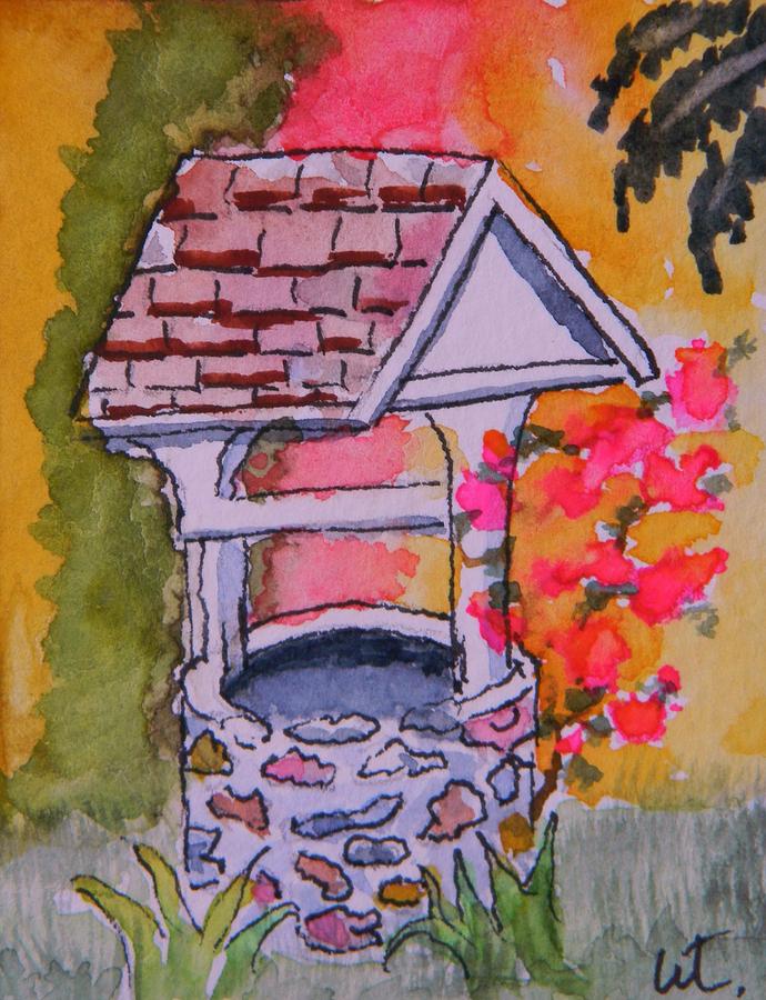 Wishing Well 1 Painting by Warren Thompson