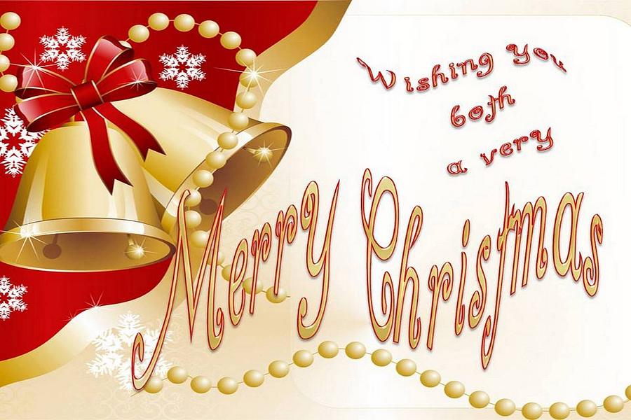 Wishing You Both A Very Merry Christmas  Digital Art by Taiche Acrylic Art