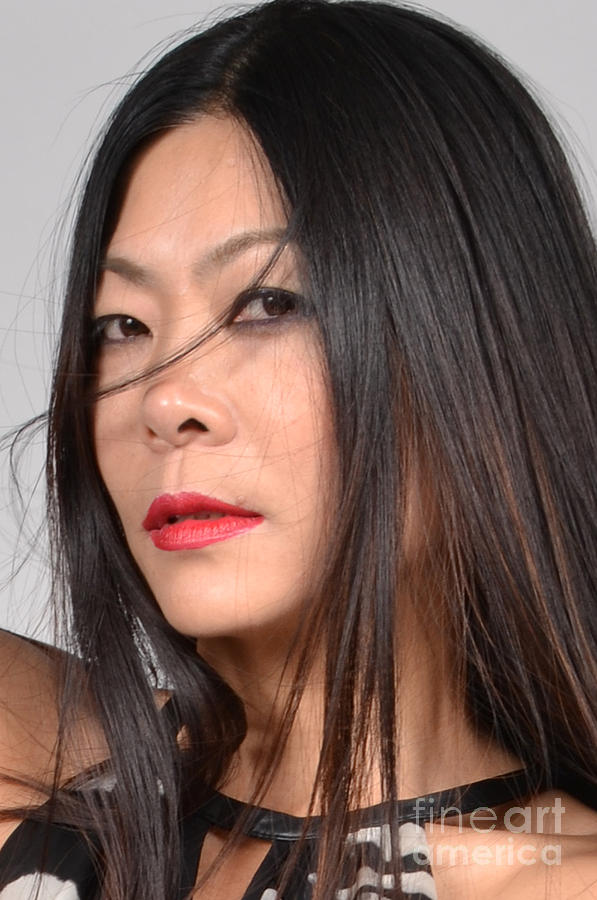 Wisp Asian Female Model Photograph by Heather Kirk