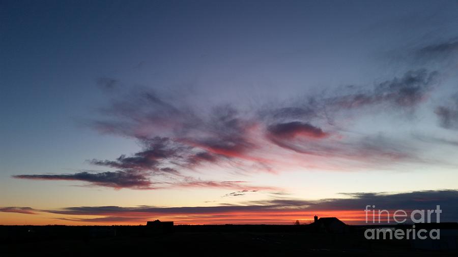 Wisp of Sunset Photograph by Caryl J Bohn