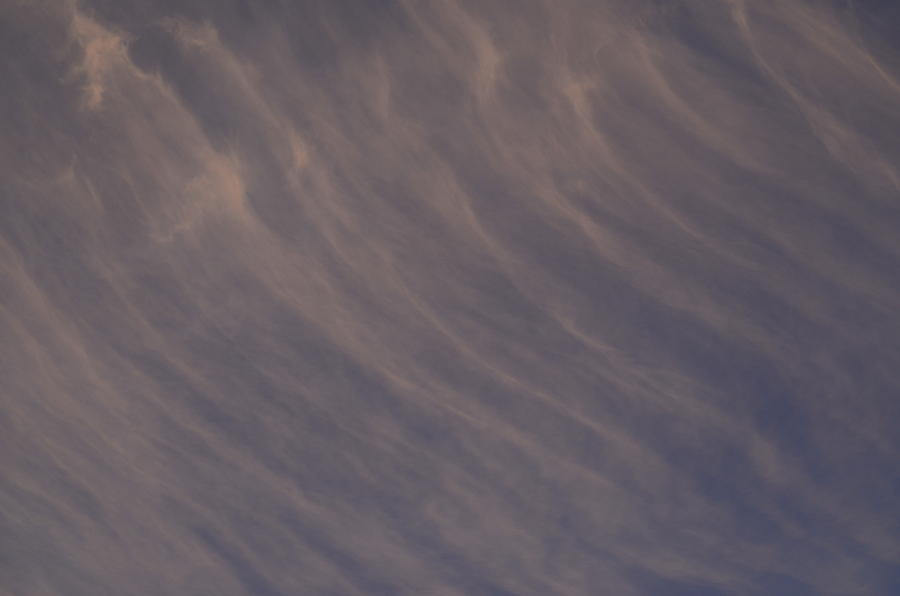 Sky Photograph - Wispy by Brian Turner