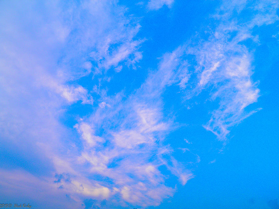 Wispy Clouds 2 Photograph by Nick Kirby