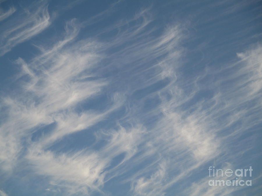 Wispy September Sky Photograph by Martin Howard