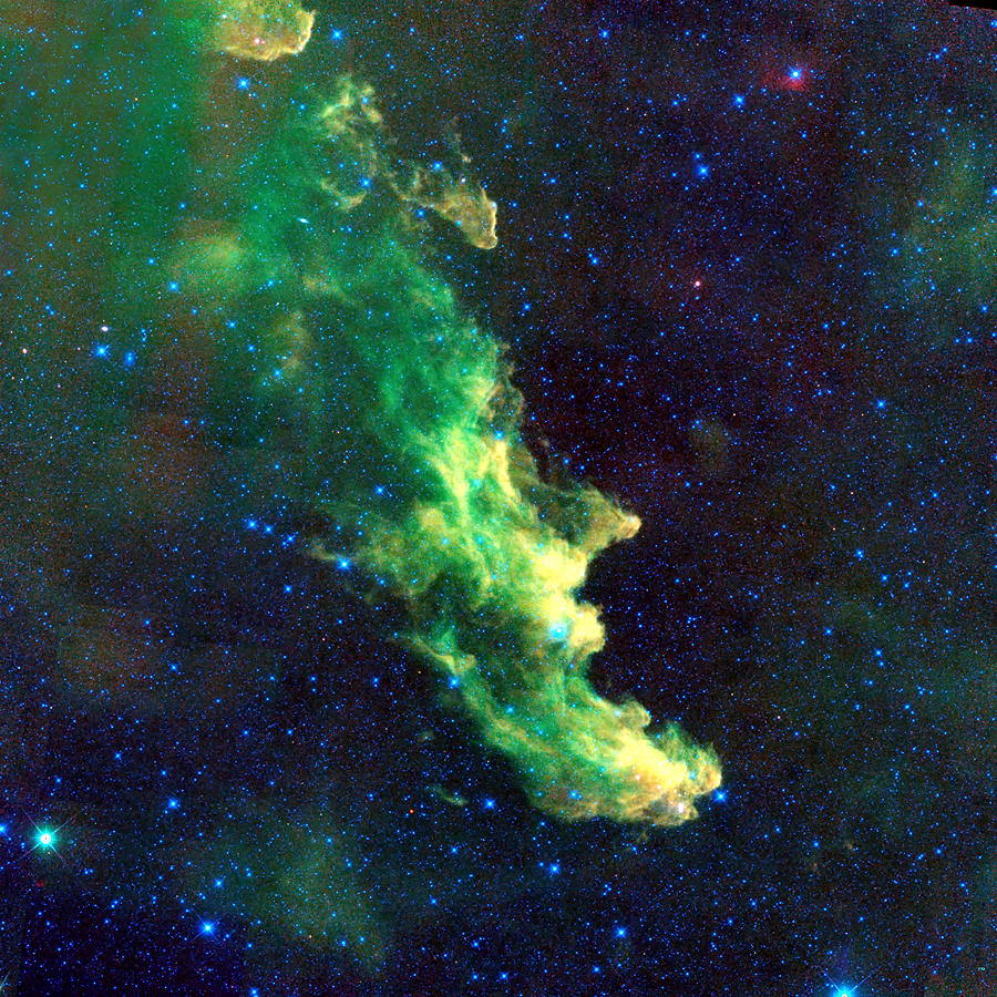 Interstellar Photograph - Witch Head Nebula by Georgia Clare