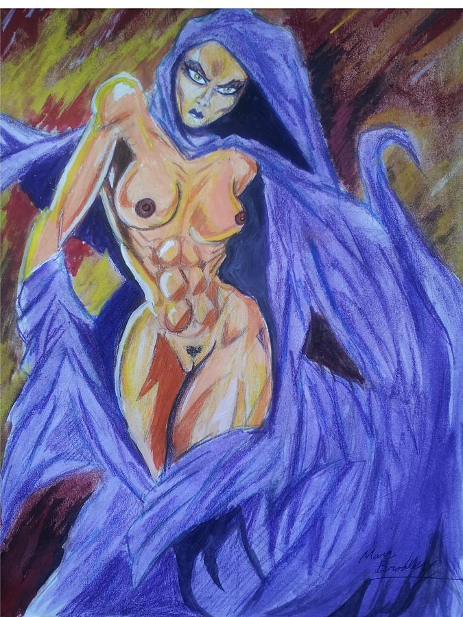 Nude Painting - Witch by Mark Bradley