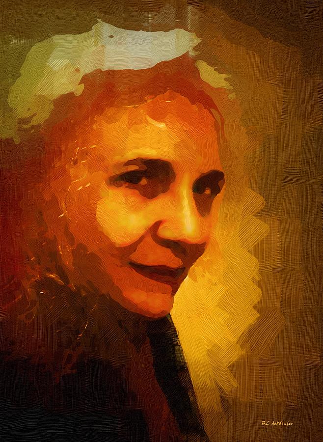 Witch of Winter Painting by RC DeWinter