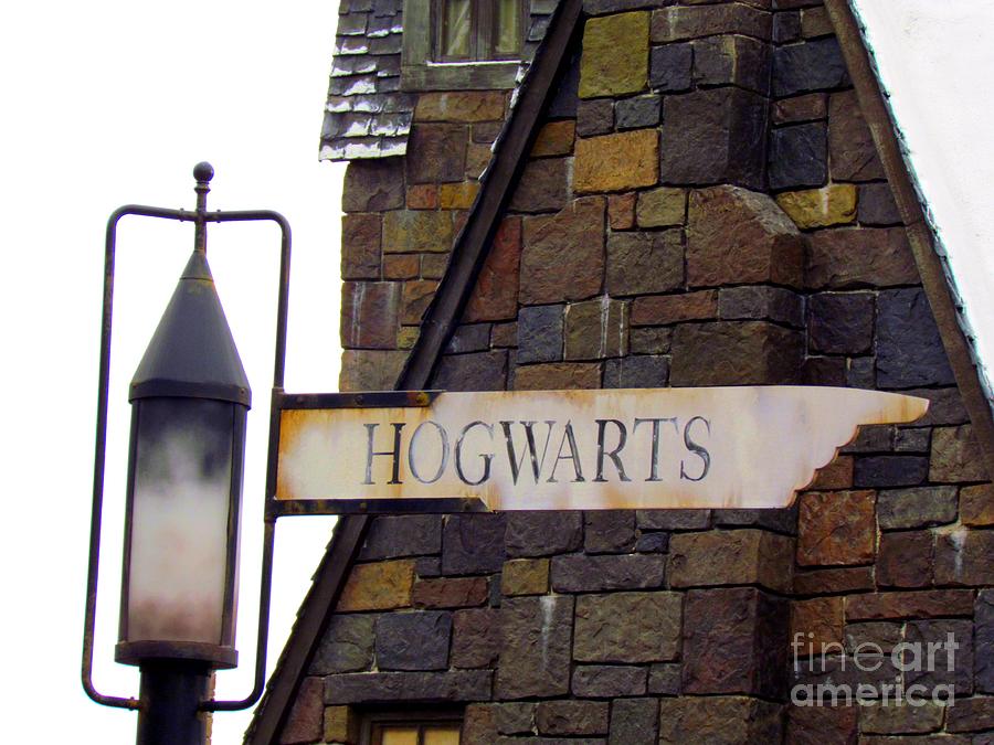 Harry Potter Photograph - Witchs and Wizards Way To Hogwarts by Elizabeth Dow