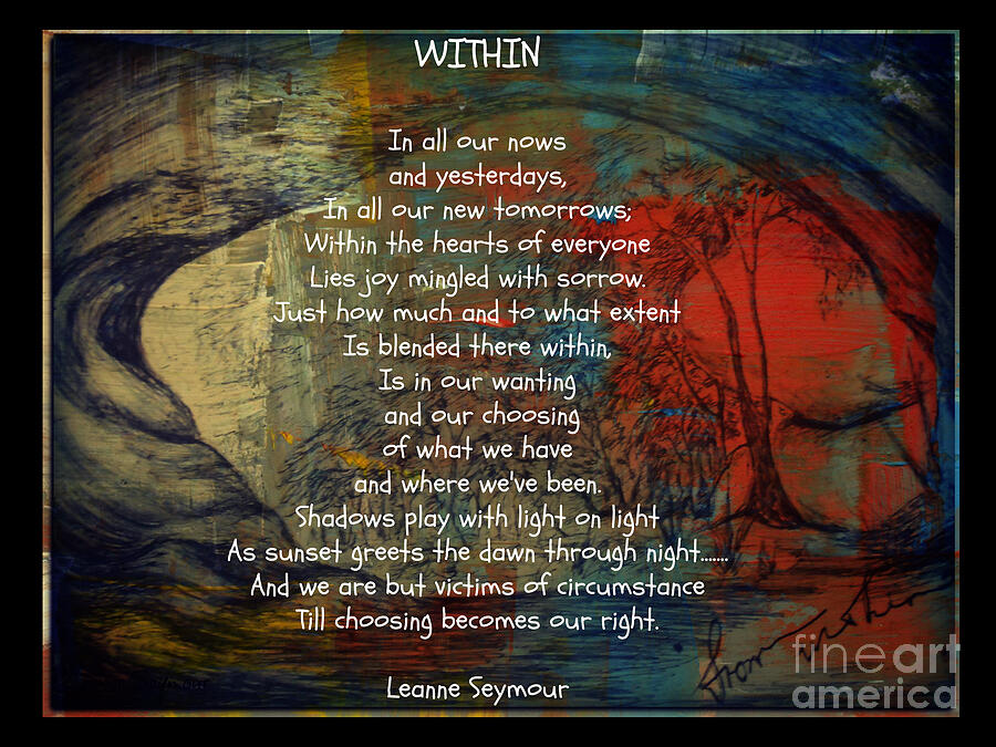 Within Mixed Media by Leanne Seymour