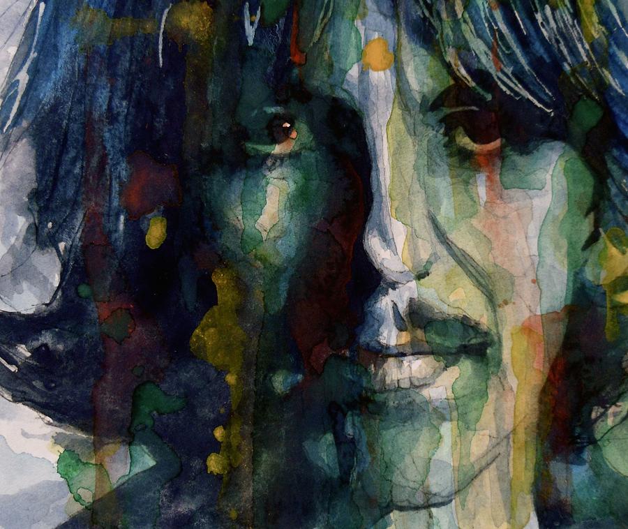 George Harrison Painting - Within You Without You by Paul Lovering
