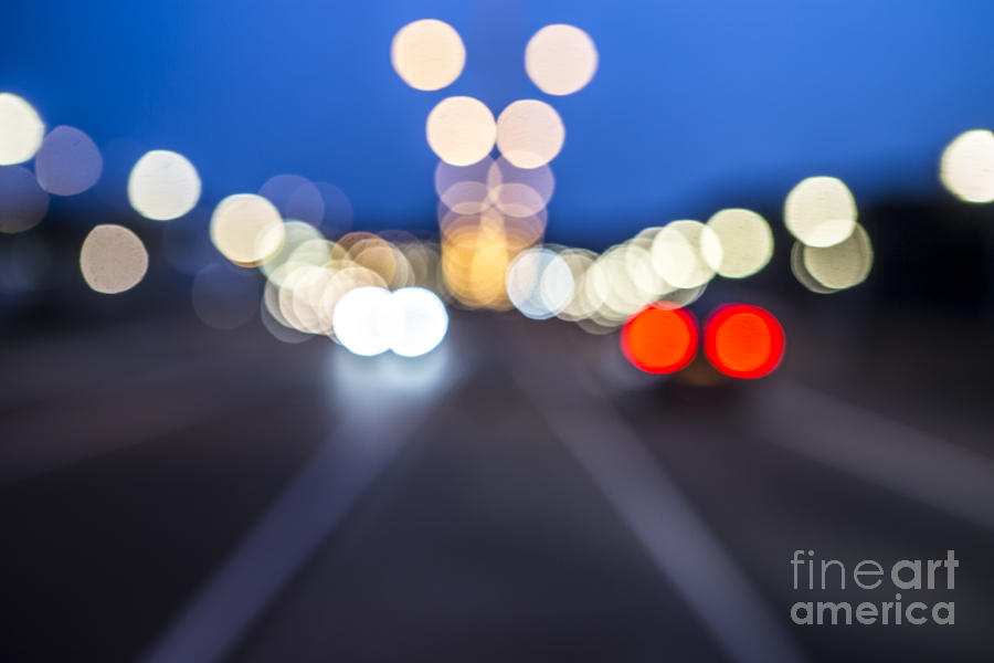 Traffic Photograph - Without glasses by Richard Van den Hoek