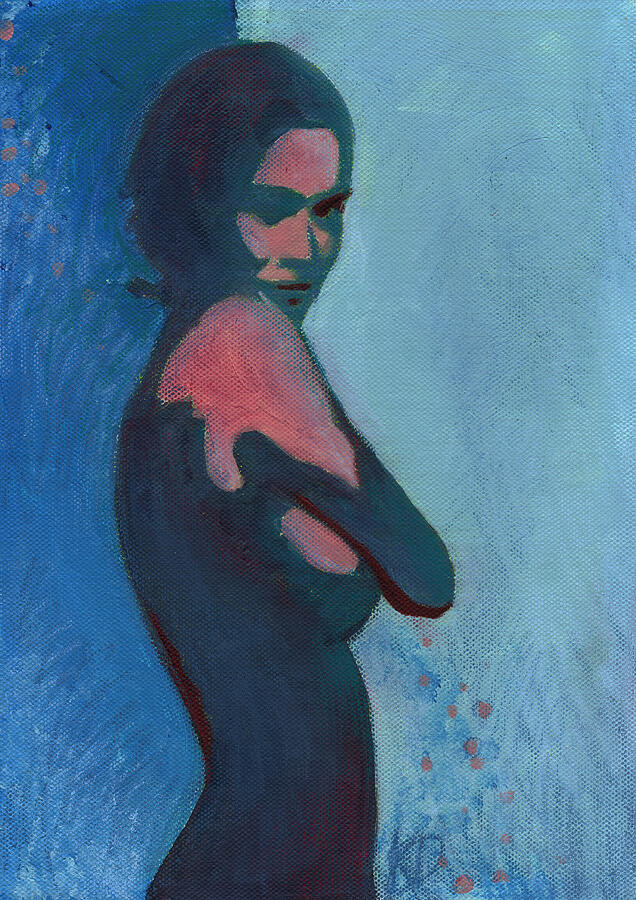 Nude Painting - Without You by Dora Kecskemeti