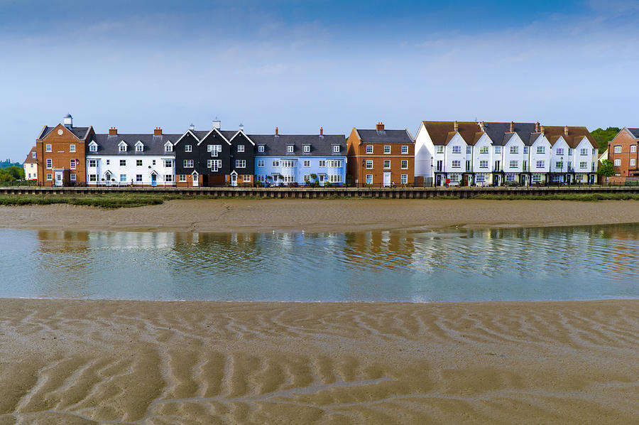 Wivenhoe waterfront Photograph by Gary Eason