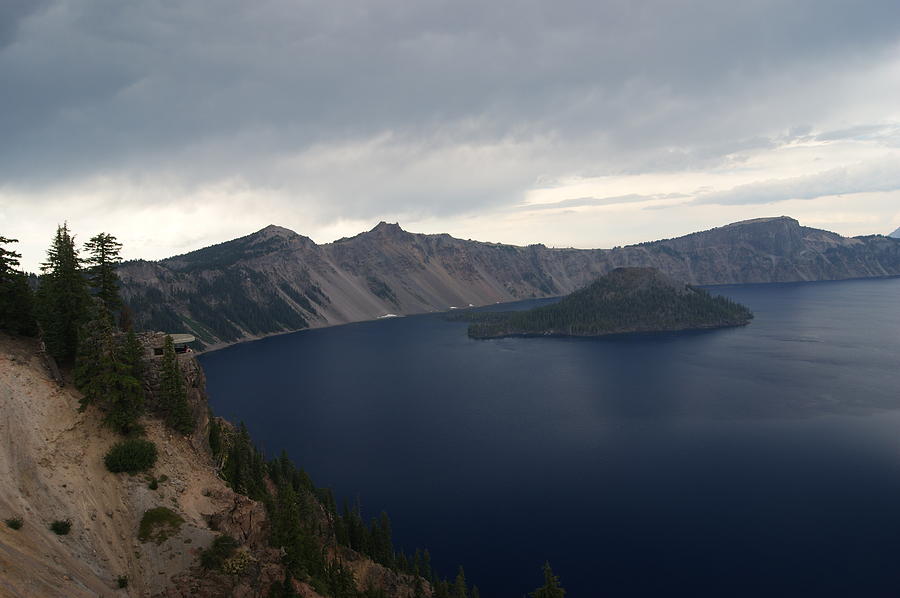 Wizard Island - Crater Lake National Park Photograph by Beth Collins