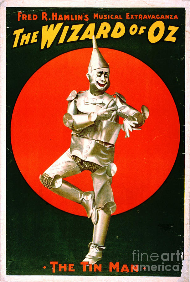 Wizard of Oz - Tin Man 1903 Photograph by Padre Art