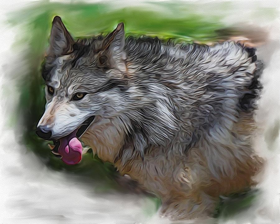 Wolfhead Digital Art