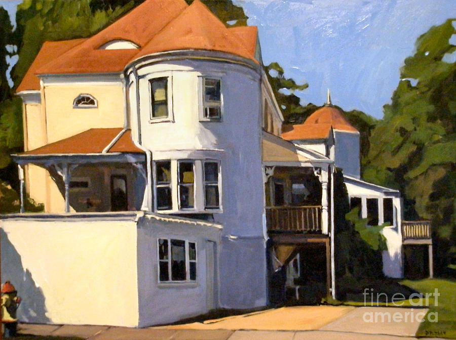 Wollaston Painting by Deb Putnam