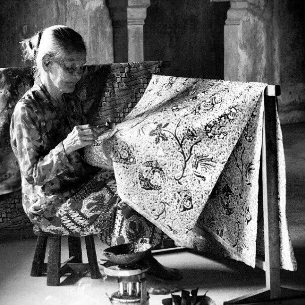 Woman Activity In Batik Photograph by Rahmat Nugroho