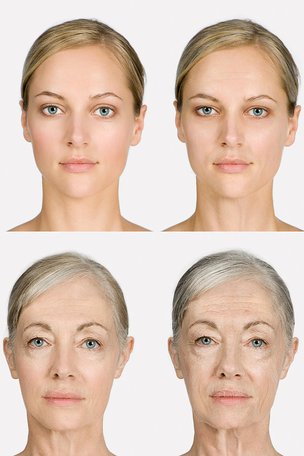 Woman aging Photograph by Image Source