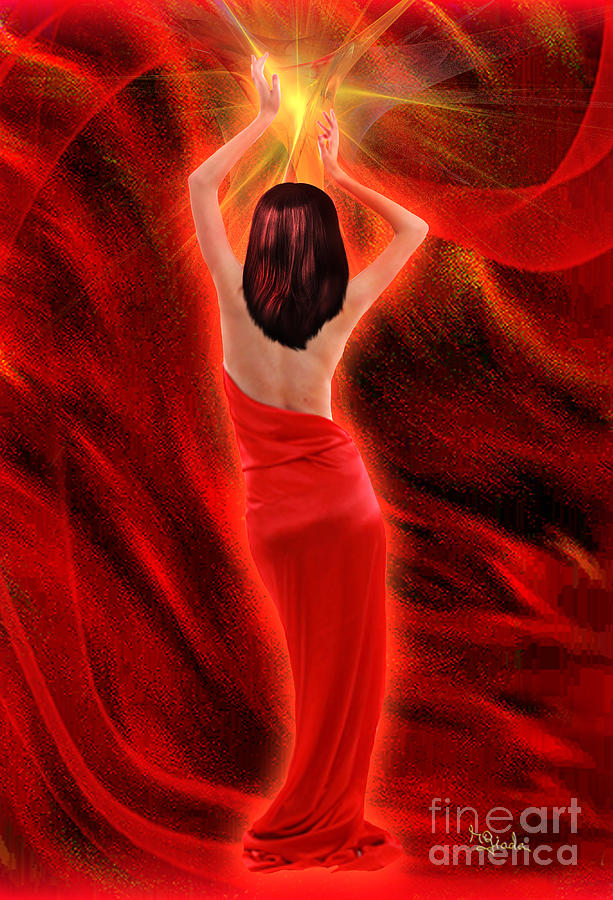 Woman - fantasy art by Giada Rossi Digital Art by Giada Rossi