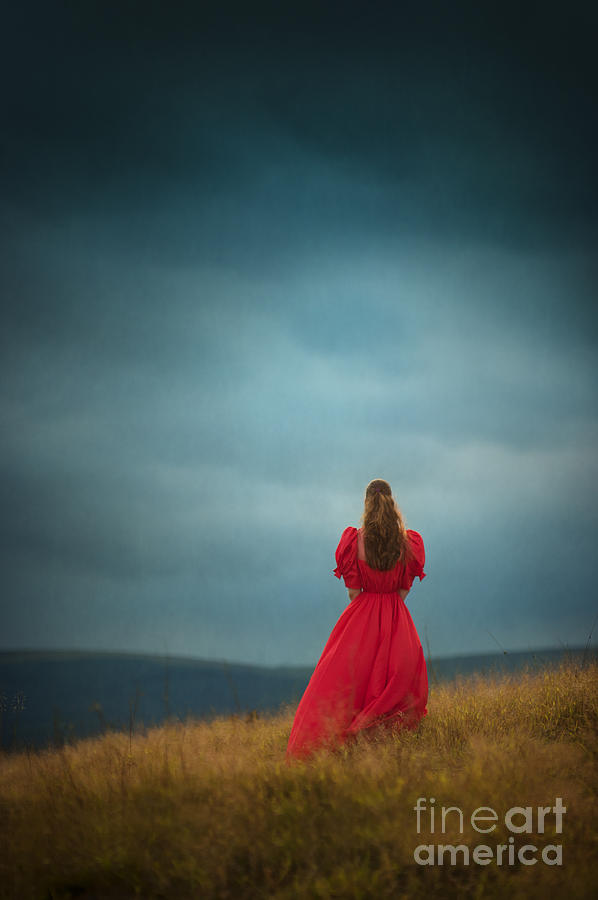 Woman In A Red Dress Photograph by Lee Avison