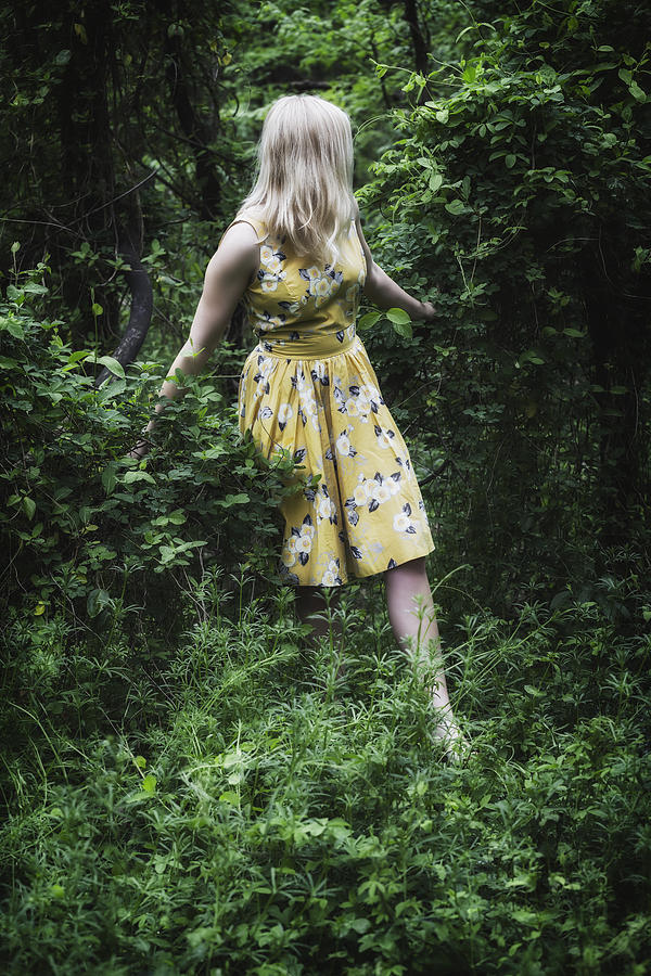 Woman In The Woods Photograph by Joana Kruse - Pixels