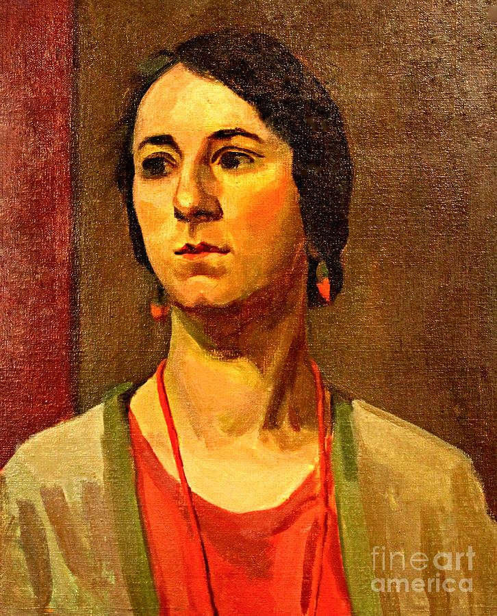 Woman of 1929 Painting by Art By Tolpo Collection