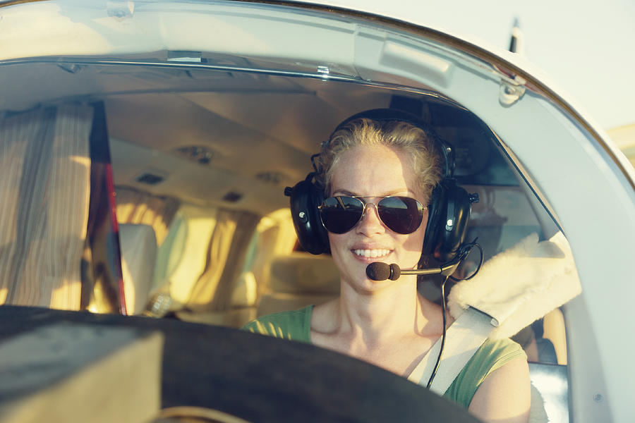 Woman Pilot Photograph by RichLegg