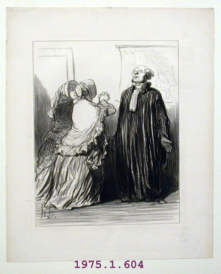 Woman Pleading For Justice Drawing by Honoré Daumier - Fine Art America