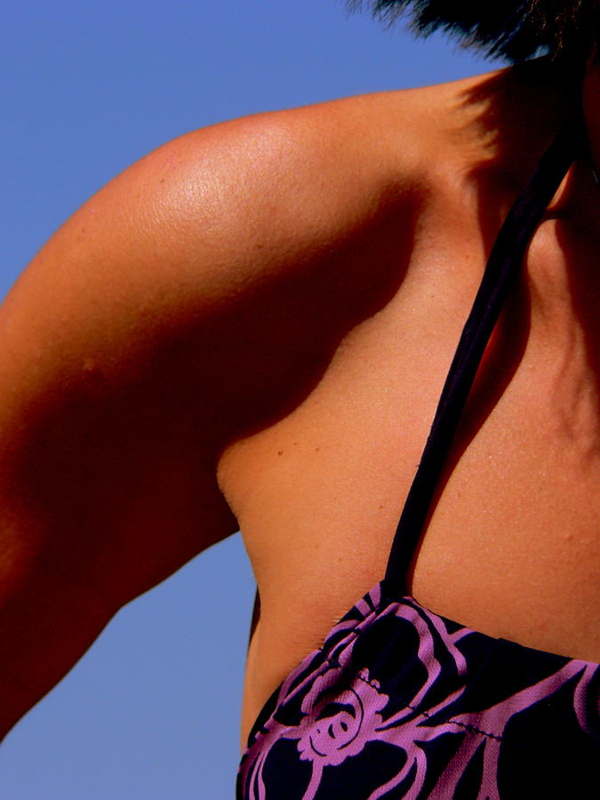 Woman Shoulder Arm Shadow Photograph by Jeff Lowe