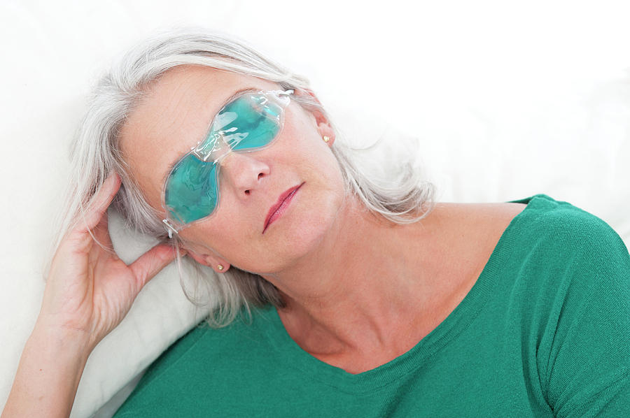 Woman Wearing An Eye Mask Photograph By Lea Paterson Pixels