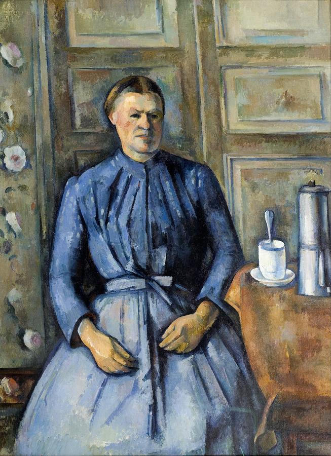 Impressionism Painting - Woman with a Coffeepot by Paul Cezanne