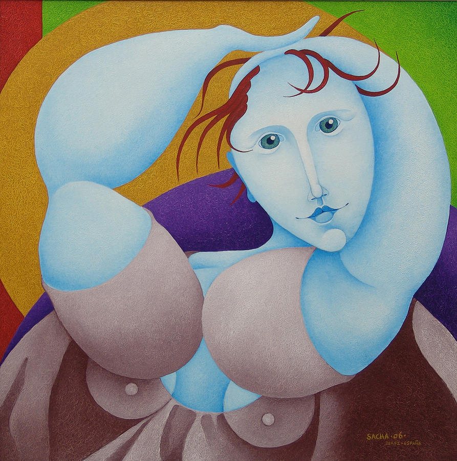 Woman With Raised Arms  2006 Painting
