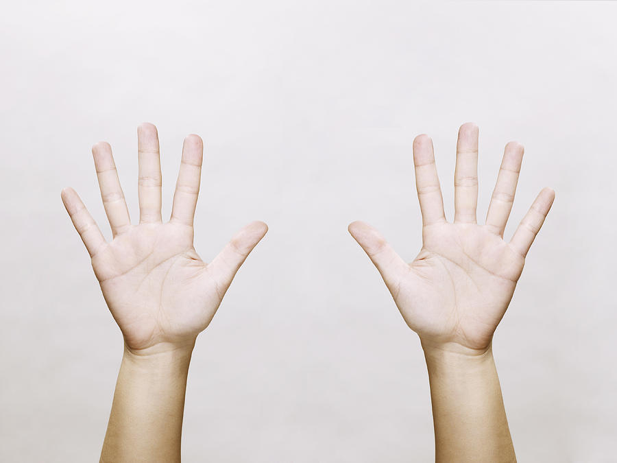 Womans hands, open Photograph by Ballyscanlon