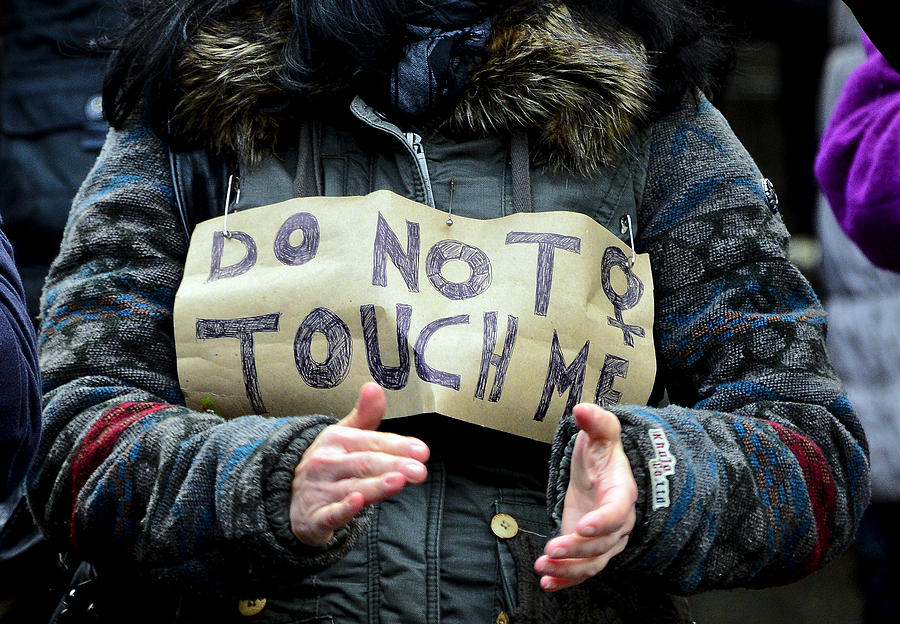 Women Protest Cologne Sex Attacks Photograph by Sascha Schuermann